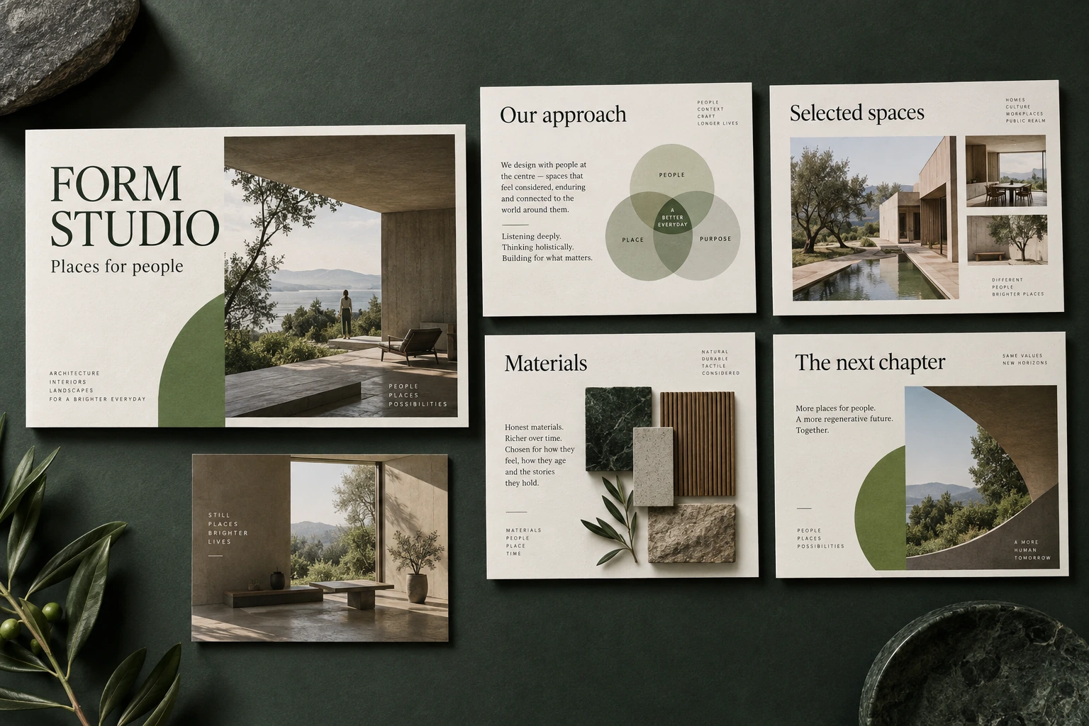 Form Studio — Architecture presentation system