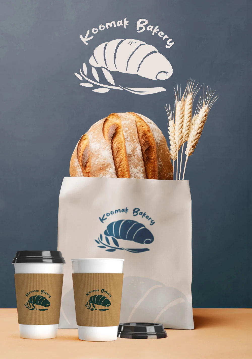 Koomak Bakery — Bakery branding & packaging